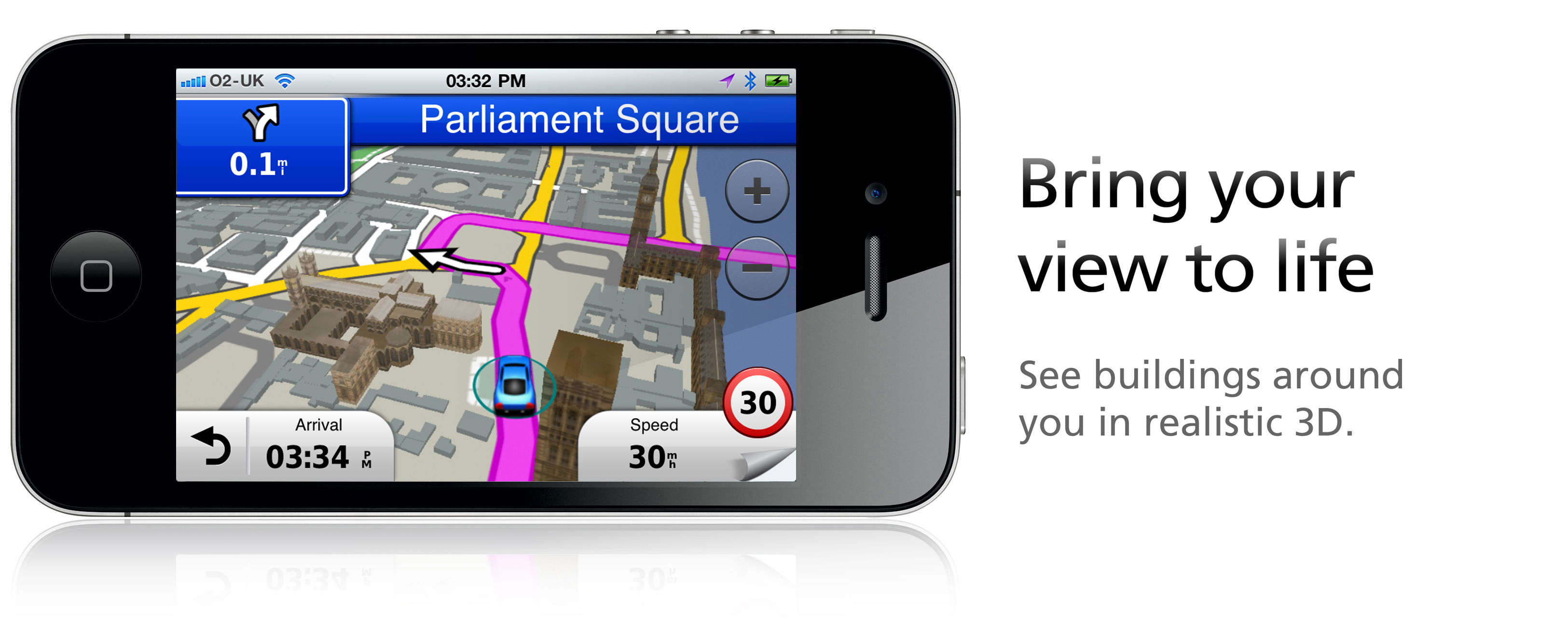 Garmin Navigation for iPhone has 