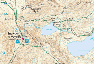 Height Contours, Mountain Summits 
