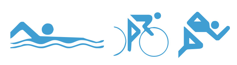 Triathlon-icons Triathlon-icons