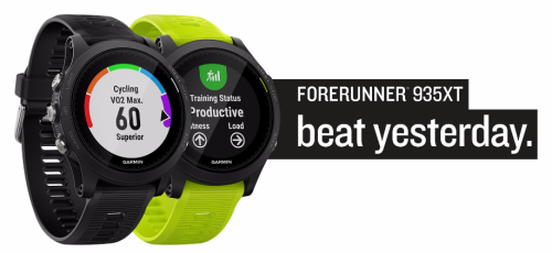 Forerunner 935XT Group Beat Yesterday