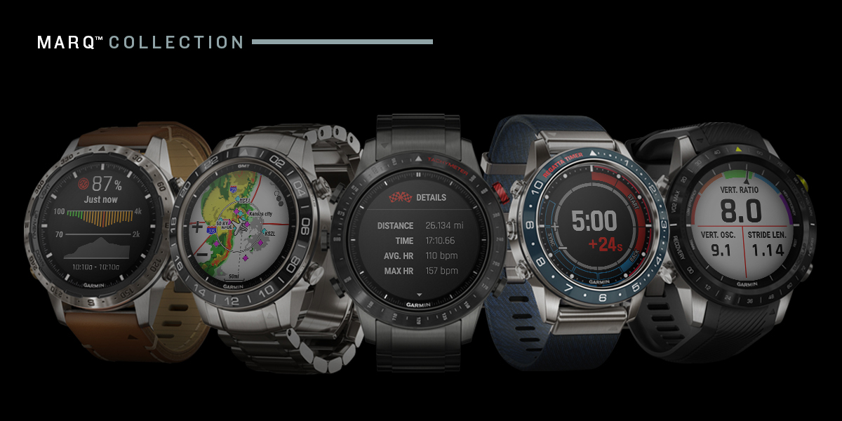 Brise grænse Vask vinduer Garmin® unveils the MARQ™ Collection: a series of lifestyle inspired  connected tool watches, crafted to champion the life you live - Garmin Blog