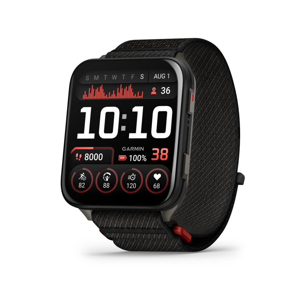 Garmin Venu X1 fitness smartwatch in black 