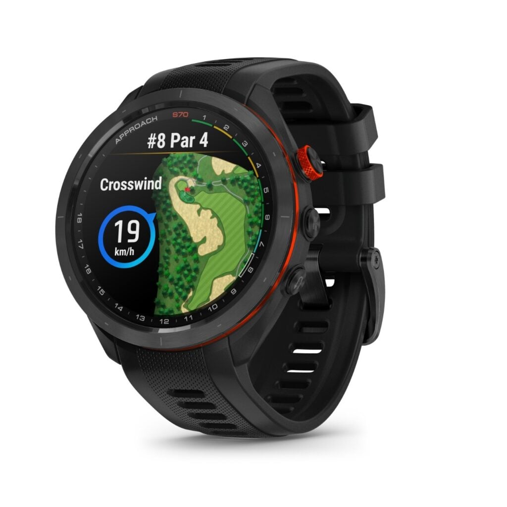 Garmin Approach S70 Golf Watch in Black Colour